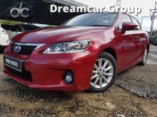 2012 Lexus CT200h 1.8 F Sport Hatchback Full Service By Lexus Under Warranty By Lexus
