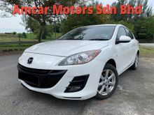 2011 Mazda 3 1.6 GL Hatchback PEARL WHITE COLOR SPORTY LOOK AND HIGH LOAN 36K