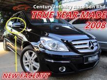 Mercedes-Benz B170 1.7 (A) NEW FACELIFT , NICE NO , ELECTRIC LEATHER SEAT (YEAR MADE 2008)