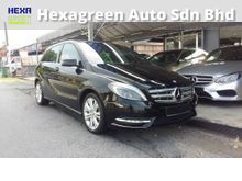 2013 Mercedes-Benz B200 1.6 Sport Hatchback (A) TIPTOP CONDITION