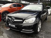 2012 Mercedes-Benz C180 1.8 BlueEFFICIENCY Coupe