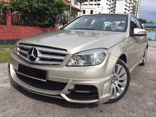 2011 Mercedes-Benz C200 CGI 1.8 Avantgarde Sedan