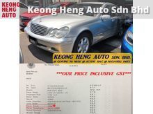 (ACTUAL YR MADE 2OO4)(GST INCLU)(JPN SPEC)(1 OWNER)(REG 2OO9)(TIP TOP)(KL CHERAS AREA) MERCEDES BENZ W203 C200K C200 1.8 KOMPRESSER