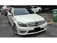2012 Mercedes-Benz C200 1.8 AMG (A) TIP TOP CONDITION LIKE NEW 1 CAREFUL OWNER