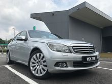 2009 Mercedes-Benz C200 2.0 Sedan . WELL SERVICE RECORD . SUPERB CONDITON . GUARANTEE 2009 MANUFACTURED . CALL NOW 012 6726461 IVAN . ONLY 77,888