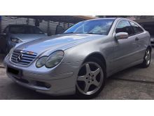Mercedes-Benz C200K 2.0(A)KOMPRESSOR*AMG LINE*3 DOORS SPORT COUPE*COLLECTOR ITEM*CL203*C200*r2007