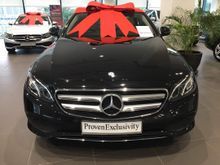 2016 Mercedes-Benz E200 2.0 CBU (Pre Reg)