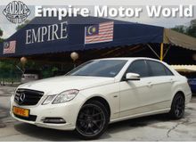2012 Mercedes-Benz E200 CGI 1.8 Elegance Sedan - MODEL W212 - FULL SERVICE RECORD - ( WXX 1183 ) 1 CAREFUL OWNER