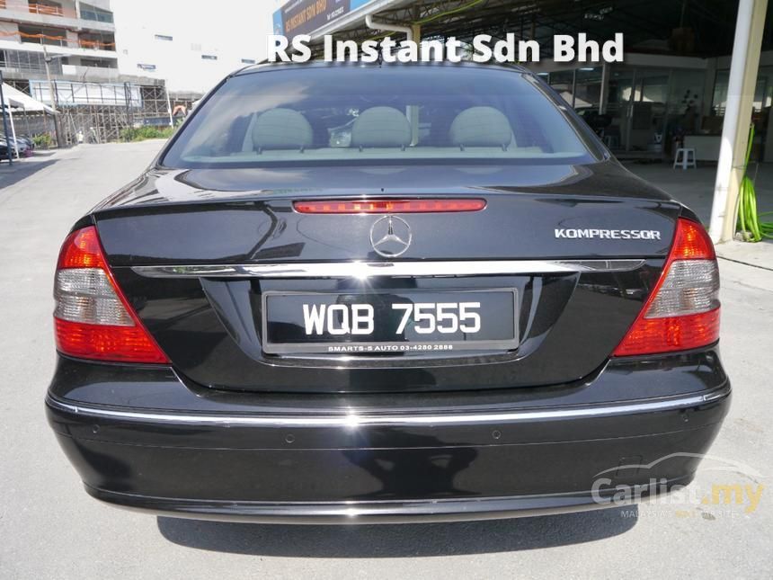 Mercedes-Benz E200 2008 in Selangor Automatic Black for RM 
