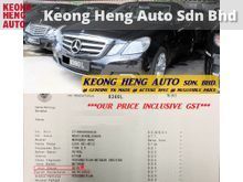 (ACTUAL YR MADE 2O1O)(GST INCLU)(FULL SERVICE)(CKD LOCAL SPEC)(VERY TIPTOP)(KL CHERAS AREA) MERCEDES BENZ W212 E200 CGI 1.8