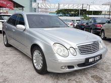 2004 Mercedes-Benz E200K 1.8 Elegance Sedan, One VVIP Owner, Original Paint, Local Spec