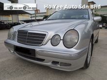 2001 Mercedes-Benz E240 2.4 Elegance Sedan LOCAL FACELIFT