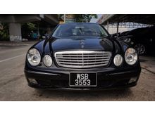 Mercedes-Benz E240 (A) NEW FACELIFT 2009,ONE MALAY OWNER,AVANGADE SPEC,FULL LEATHER SEATS,BLACK INTERIOR,NICE NUMBER WSB3553,2 MEMORIES SEATS