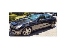 2011 Mercedes-Benz E250 CGI Coupe CBU Mercedes Benz Malaysia Special Order