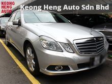 (Ori 2O10 Reg 2011)(RAYA SALE)(NO GST)Mercedes-Benz E250 1.8 JAPAN SPEC (Accident Free Like New Car Condition)(Low Mileage) CALL ME FOR EXTRA DISCOUNT