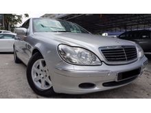 Mercedes-Benz S280 NEW FACELIFT 04 ,CRYSTAL LIGHTS INCLUSIVE GST,INTERIOR LIKE NEW,ONE DATIN OWNER,MOSTLY HOT SALE MODEL S280,10 AIR BAGS,OFFER PRICE
