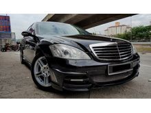 Mercedes-Benz S300L AMG POWER BOOT 2010,S63 MODEL SUNROOF,LOCAL CAR,REAR ADJUSTABLE ELECTRONIC SEATS ,ORIGINAL CRYSTAL BLACK IN COLOUR,