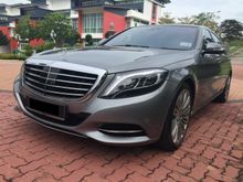 2015 MERCEDES-BENZ S400L V6 HYBRID (A) 4 YEARS WARRANTY PRE REG 13K MILEAGE LOCAL FULL SPEC YEAR MAKE 2015