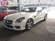 Mercedes-Benz SLK200 AMG Convertible,MOON ROOF,ORIGINAL AMG BODYKIT N 18*SPORT RIM,PADDLE SHIFT,BUCKET SEAT,LEATHER,LED DAYLIGHT,TRUE YEAR 13-UNREGIS