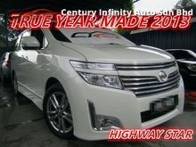 Nissan Elgrand 3.5 High-Way Star (A) POWER BOOT AND DOOR , SUN-ROOF , 360 SURROUND CAMERA (YEAR MADE 2013)