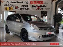 2012 Nissan Grand Livina 1.6 ST-L Comfort MPV(NO PROCESSING FEE)