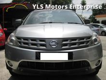 2007 Nissan Murano 2.5 (A) CVTC Sunroof Bose Sound System Alcantara Seats 3 Cameras TV Monitor Original Condition Full Specs