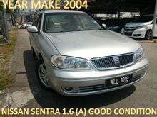 2004 Nissan Sentra 1.6 SG Sedan (A) GOOD CONDITION