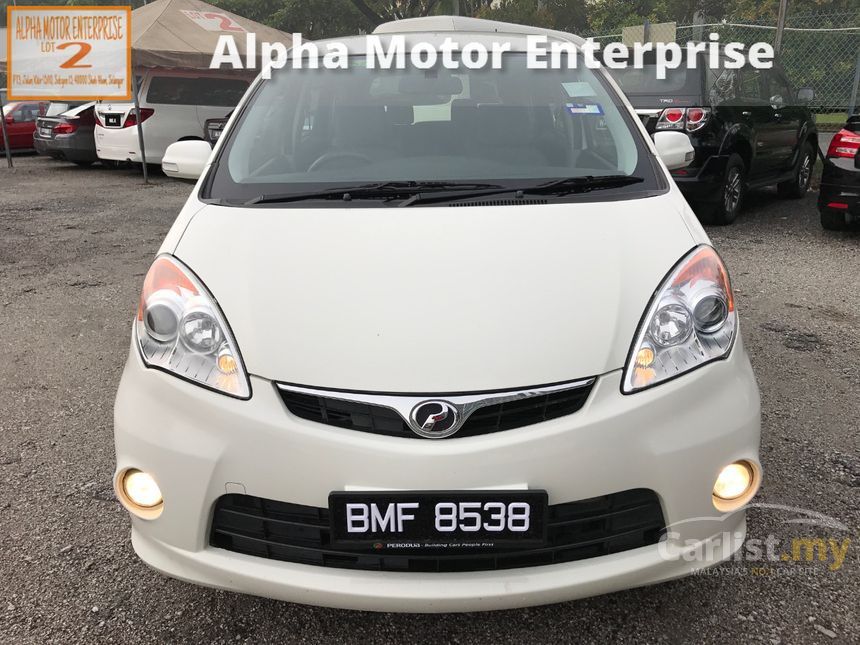 Perodua Alza White Colour - Perodua p
