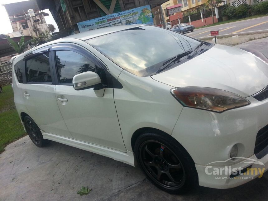 Perodua Alza 2010 SX 1.5 in Kelantan Manual MPV White for 