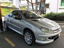 PEUGEOT 206cc Coupe Cabriolet (CBU - France)