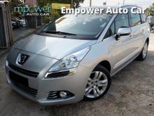 Peugeot 5008 1.6(A) MPV TURBO PANAROMIC ROOF HIGH-SPEC TIP-TOP *HARI RAYA PROMOTION*