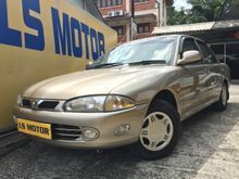 2002 Proton Wira 1.5 GLi Hatchback MANUAL,ORIGINAL MILEAGE 48K KM DONE ONLY,PERFECT CONDITION,FULL SERVICE RECORD,1LADY OWNER ,ACC FREE,VIEW TO BELIEVE....RAYA OFFER