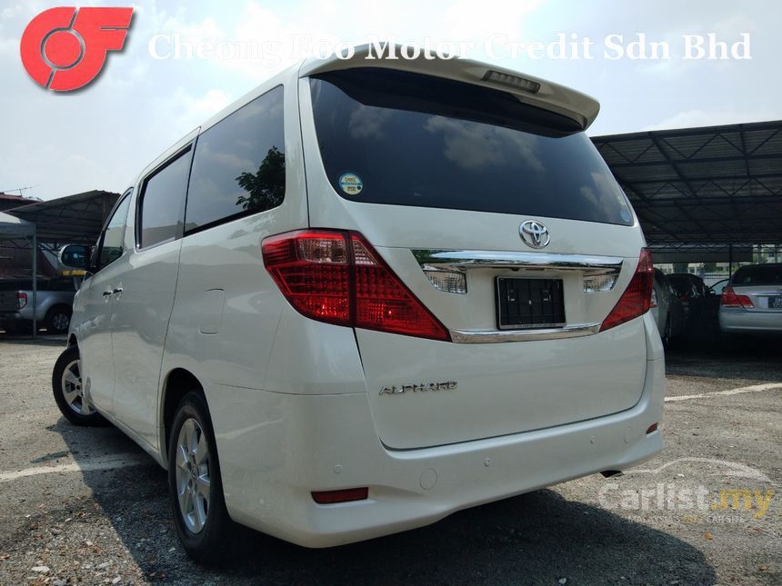 Toyota Alphard 2009 G 240G 2.4 in Selangor Automatic MPV 