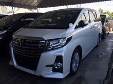 2015 Toyota Alphard 2.5 SA