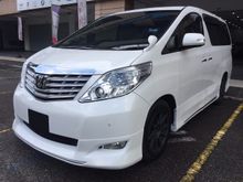 2010 Toyota Alphard 3.5 G L Package with Full Service and Well Maintained