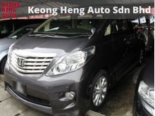 (RAYA OFFER)(Yr 10 Reg 13) 2010 Toyota Alphard 2.4 S (Nice No 3292)(Accident Free)(69,000km Like New Car) Year 2004-2014 FOR SALE. CALL FOR BEST PRICE