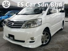 Toyota Alphard 3.0 (A) 2 POWER DOOR FULL SPEC SUN MOON ROOF ONE CAREFUL OWNER SUPER CLEAN INTERIOR IDEAL FAMILY CAR CAR KING CONDITION