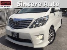 (SAVE RM15K)(RAYA PROMO) 2009 Toyota Alphard 3.5 V6 MPV Pilot Seat Sunroof 3 Cam