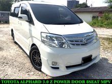 2004 2009 Toyota Alphard 3.0 G POWER DOOR 8SEAT SUNROOF