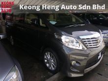 2010 Toyota Alphard 2.4 S EDITION 7 SEATERS REV CAM 2P DOOR REG 2013