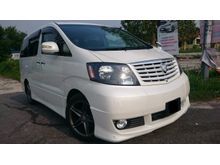 Toyota Alphard 2.4 AT,G-SPEC,SUN ROOF,MOON ROOF,2 POWER DOOR,ALCANTARA SEAT,REVERSE CAMERA,HID