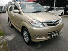 2008 Toyota Avanza 1.5 G (A) 7 SEATED FREE ACCIDENT PERFECT CONDITION