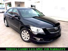 2009 Toyota Camry 2.0 G SPEC POWER LEATHER SEAT