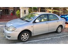 2002 Toyota Corolla Altis 1.6 E Sedan