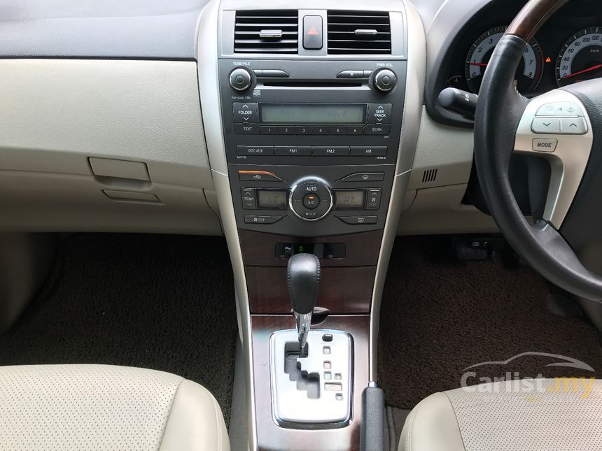 Toyota Corolla Altis 2011 G 1 8 In Selangor Automatic