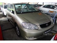 2001 Toyota Corolla Altis 1.8 G Sedan
