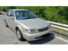 2001 Toyota Corolla 1.6 SEG Sedan (A)