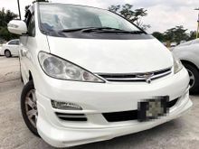 06 Toyota Estima 3.0 MPV FRONT AND REVERSE CAMERA SUNROOF FULL SPEC AERAS PTPTN FULL LOAN FREE GST 2.4 wish stream odyssey livina exora alza alphard