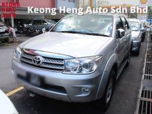 (Ori 2O11)(No GST) Toyota Fortuner 2.7 (Accident Free)(TipTop Like New Car Condition) (FEW UNITS FOR SALE 2007 to 2O11) CALL ME FOR DISCOUNT