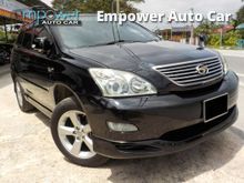 Toyota Harrier 2.4 (A) ALCANTARA 240G HIGH SPEC LEATHER SEAT FULL BODYKIT SUV *HARI RAYA PROMOTION*